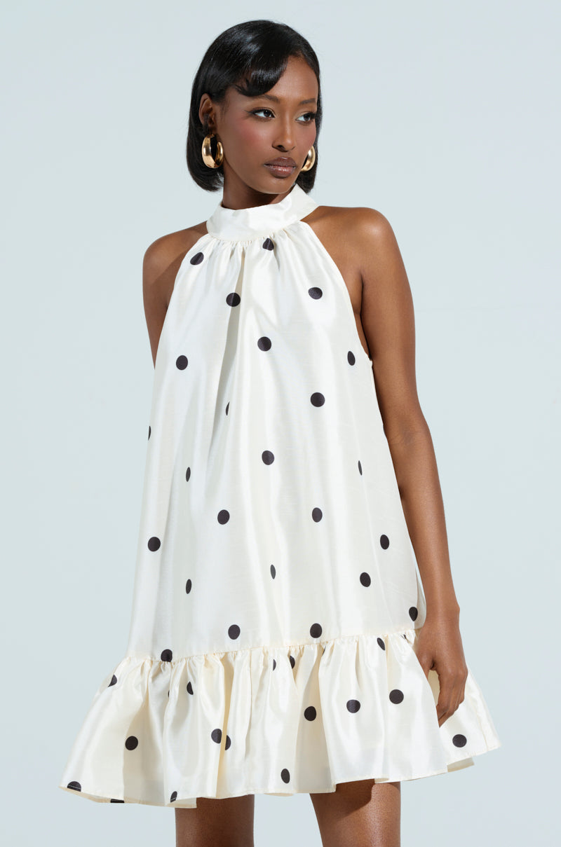 SPIN ME AROUND MINI DRESS