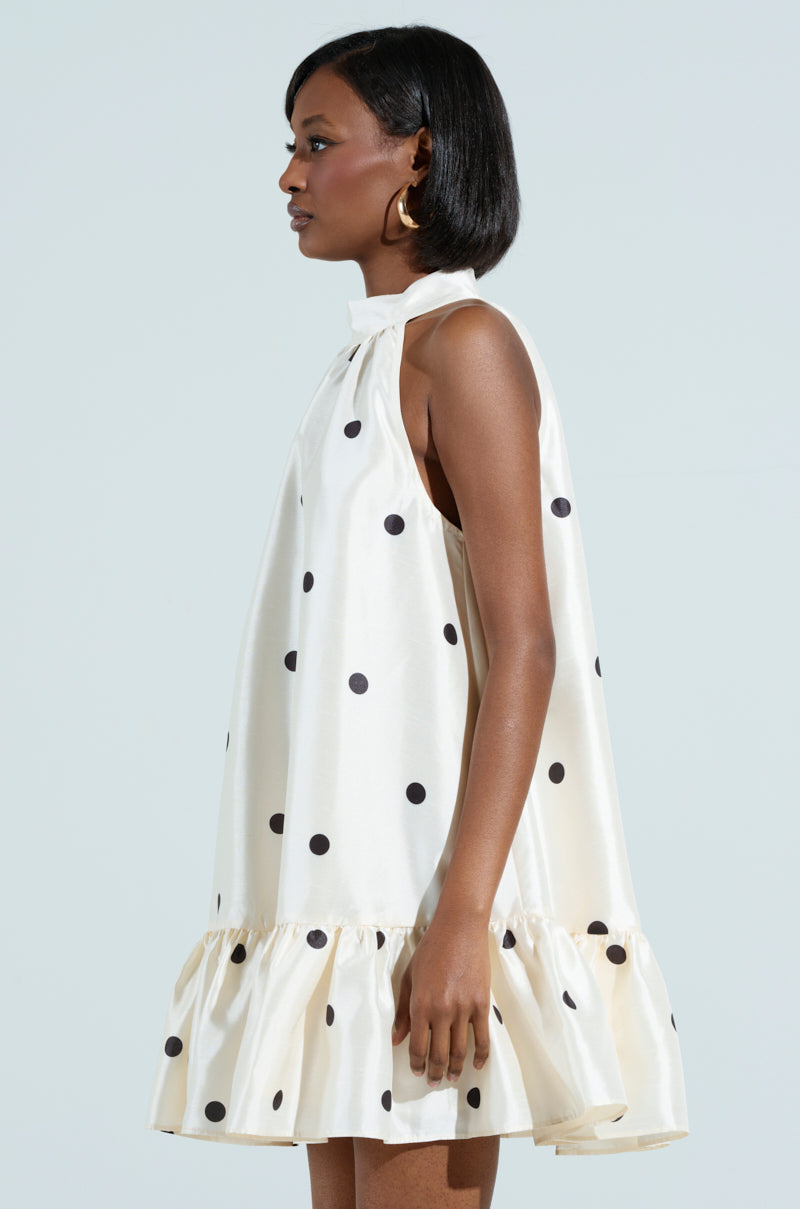 SPIN ME AROUND MINI DRESS