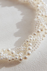 Your Smile Pearl Necklace Silver