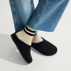 The ReVelvet™ Casual Clog - ReVelvet™ Black