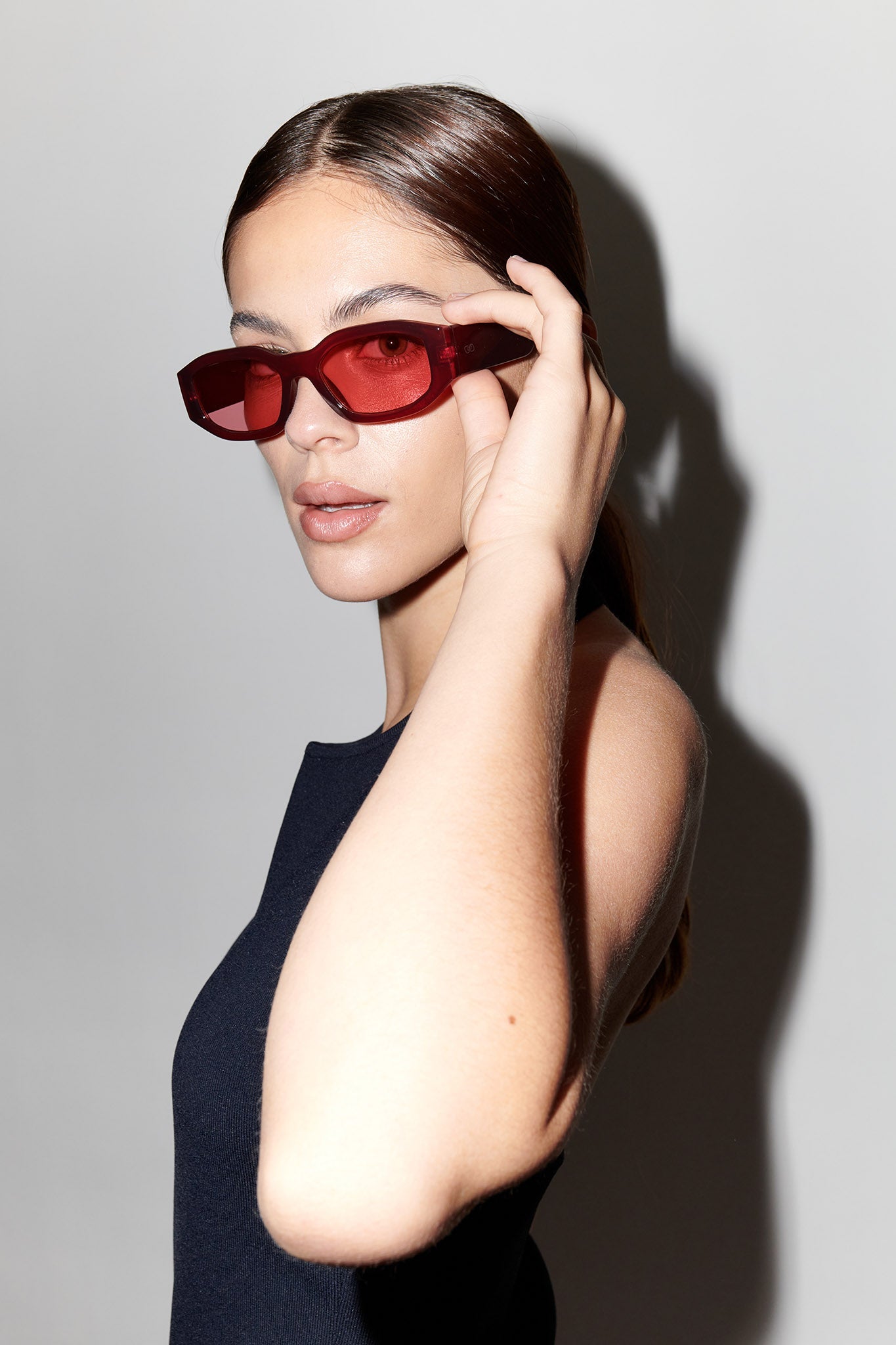 SZADE Sunglasses East Side ; Wild Cherry/Blush