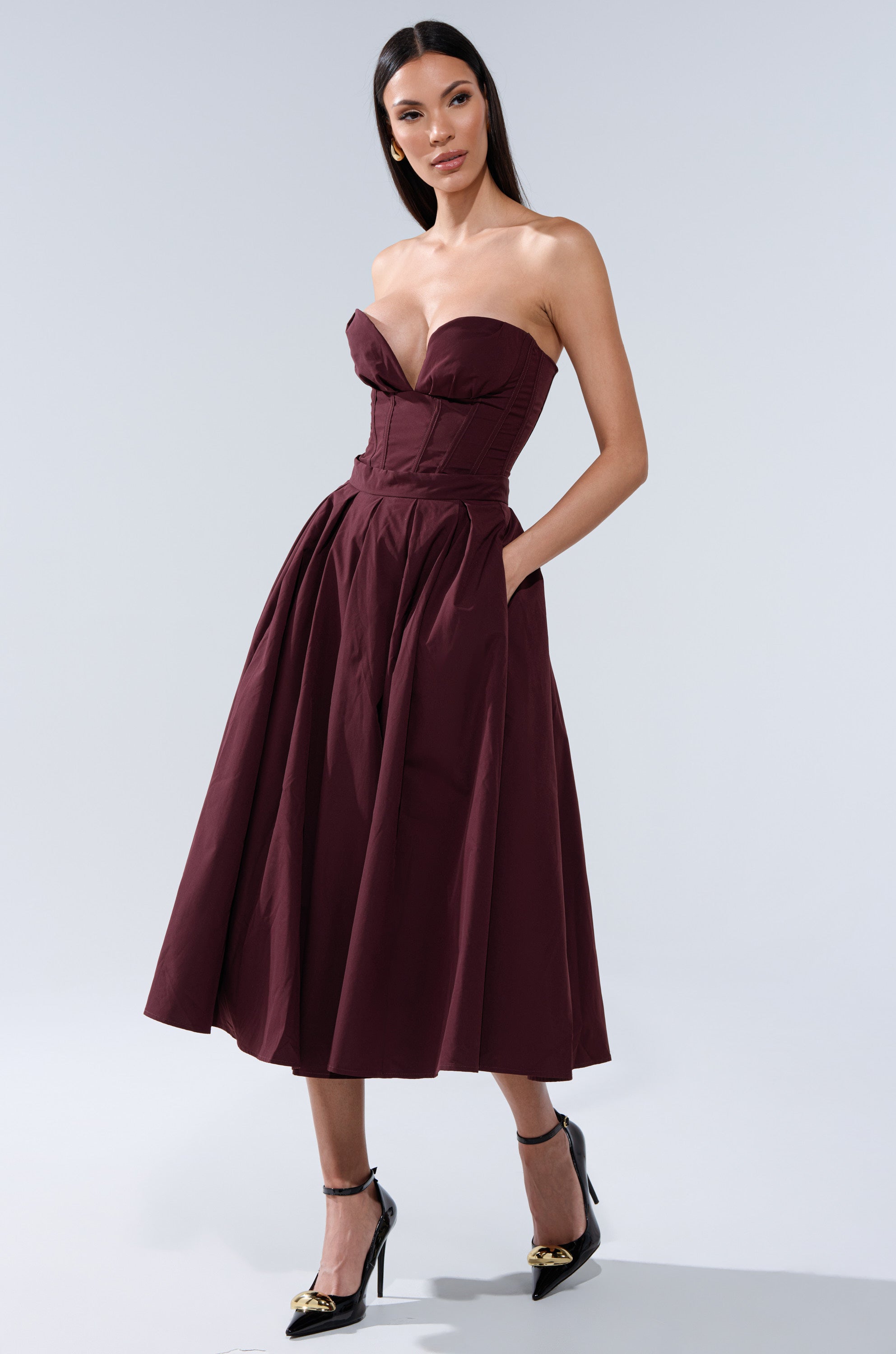 LOVE THIS FOR YOU CORSET IN BROWN