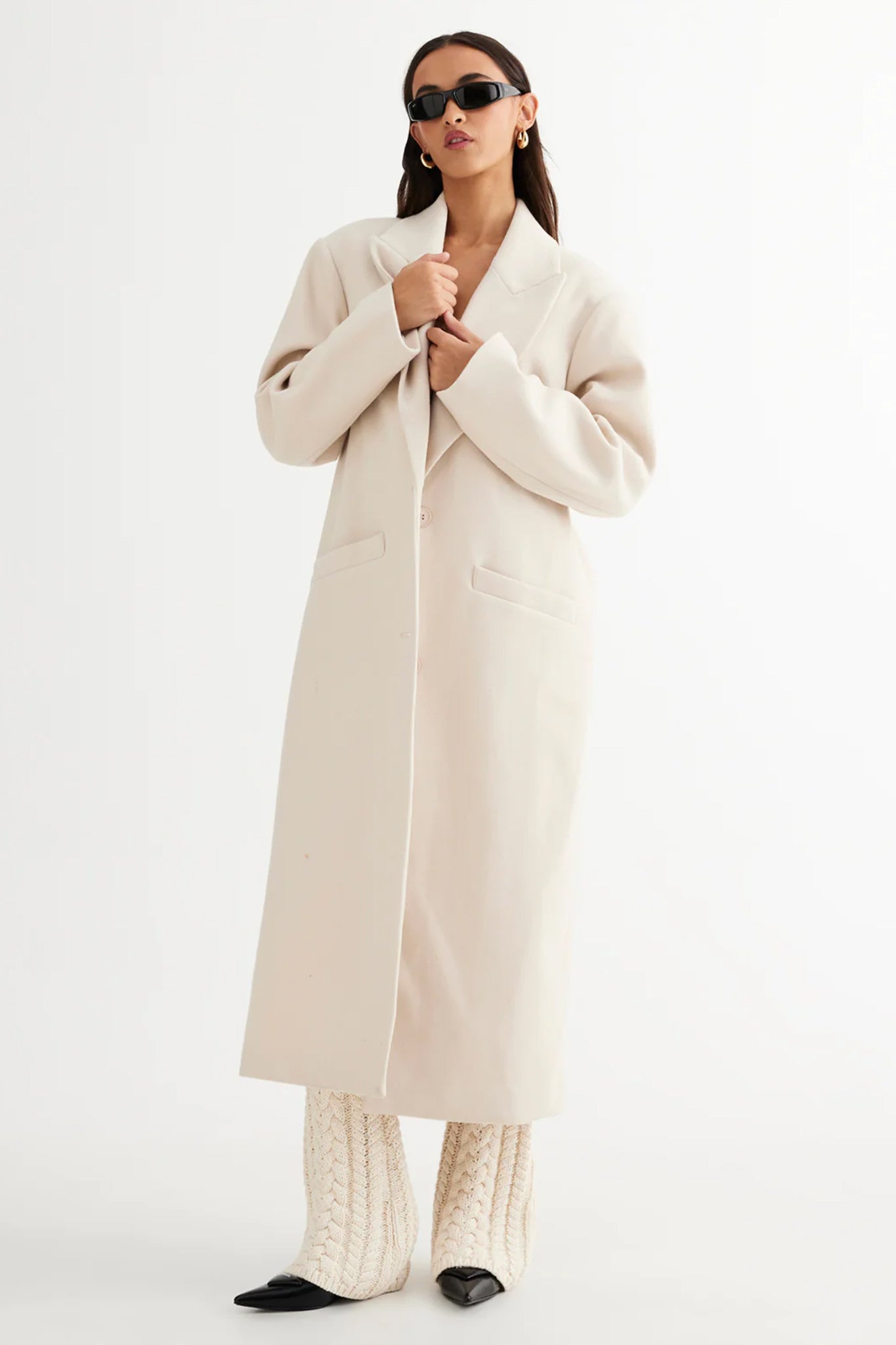 LIONESS Olsen Coat Cream