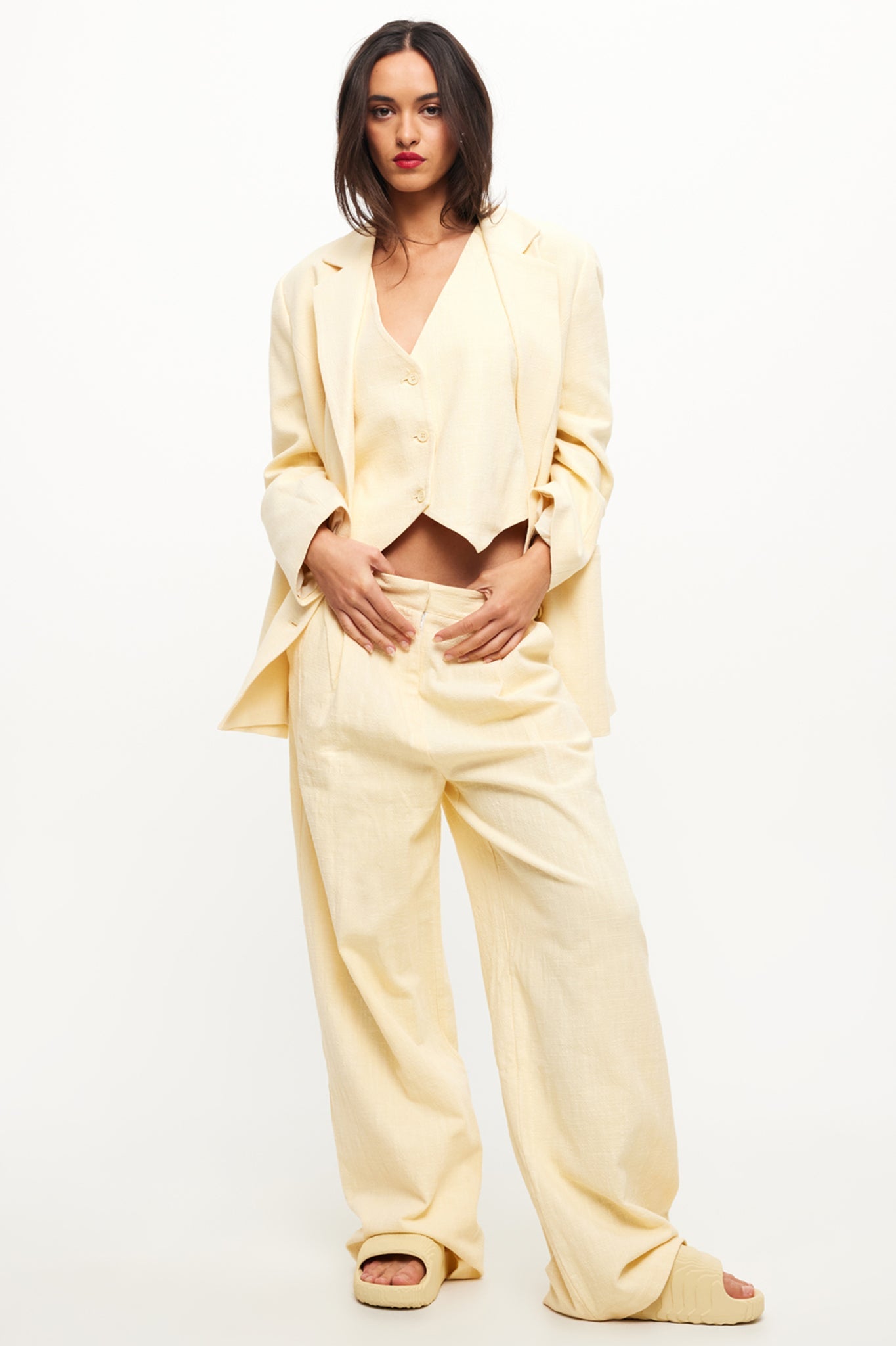 LIONESS Blazer Butter
