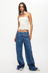 LIONESS Island Bodice Cornsilk