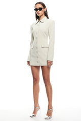 LIONESS Cheri Mini Dress Matcha