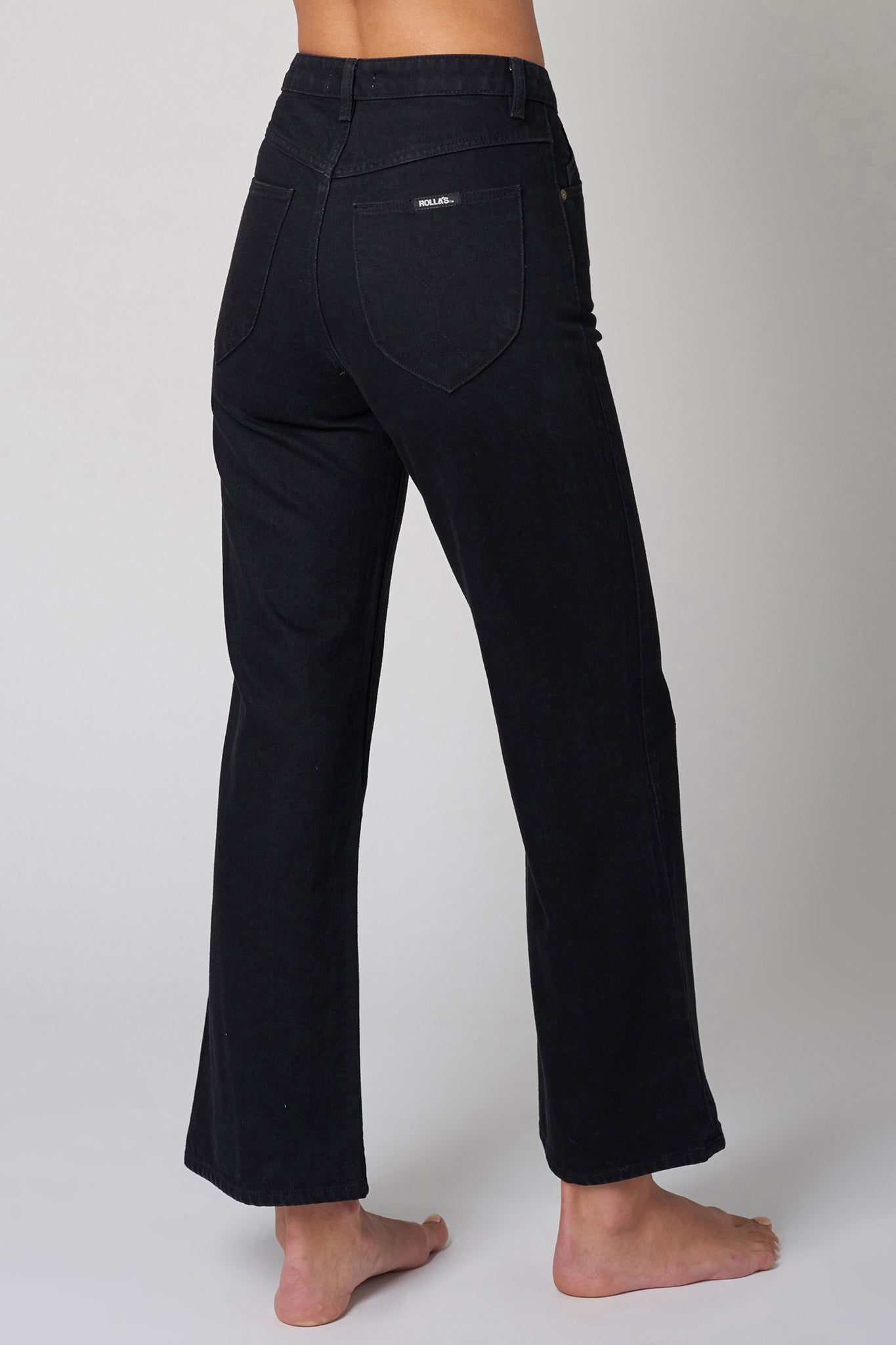 ROLLA'S Heidi Ankle Jeans Rinse Black