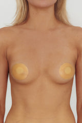 Sandy Scalloped Silicone Nipple Cover Nude