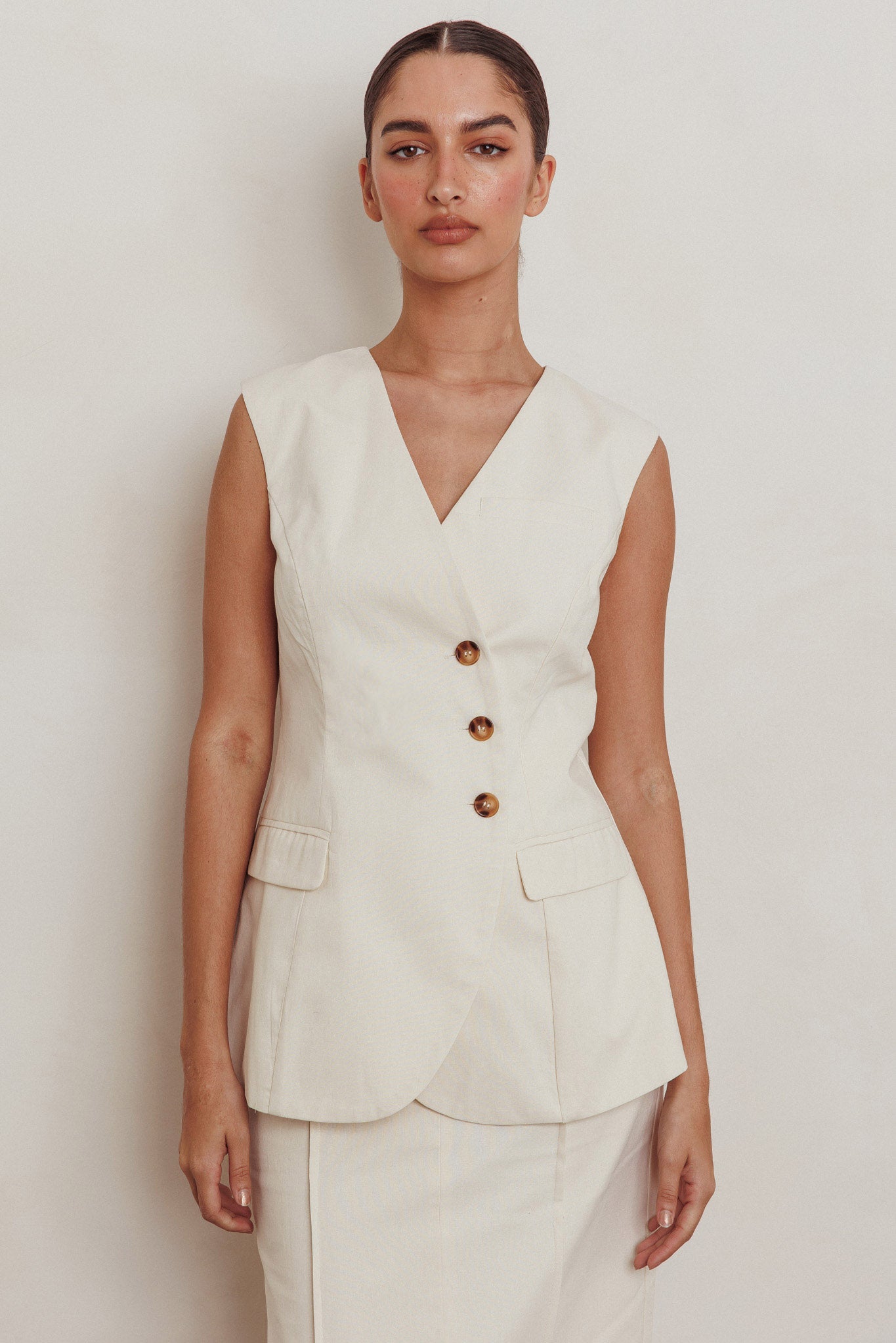 Sweet Treat Sleeveless Top Oat