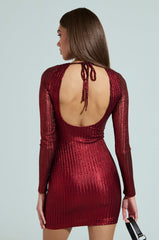 STILL A TEN KNIT MINI DRESS