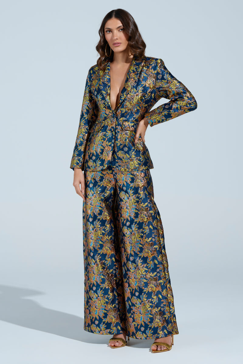 SURRENDER FLORAL BLAZER