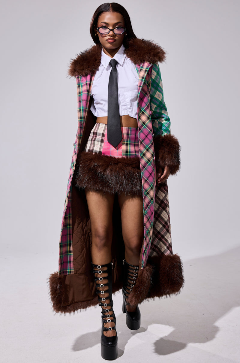 SWEET THING PATCHWORK TRENCH