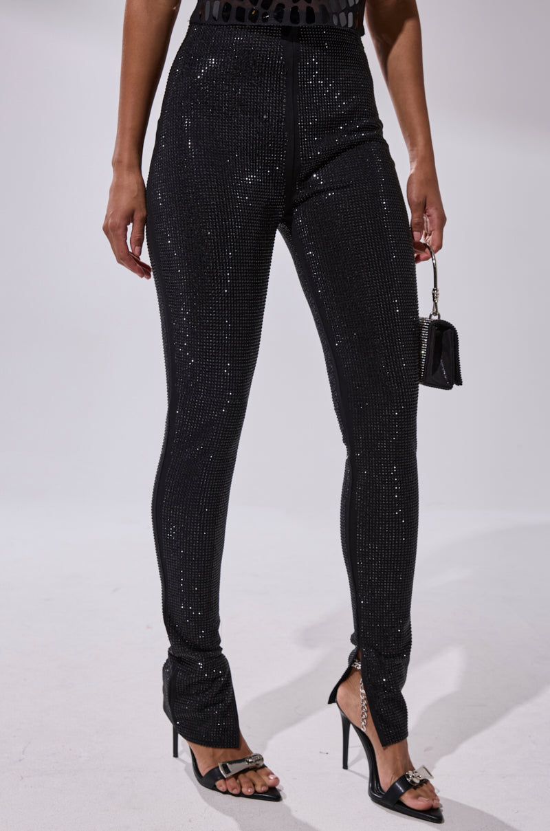 SPARKLE QUEEN RHINESTONE LEGGING