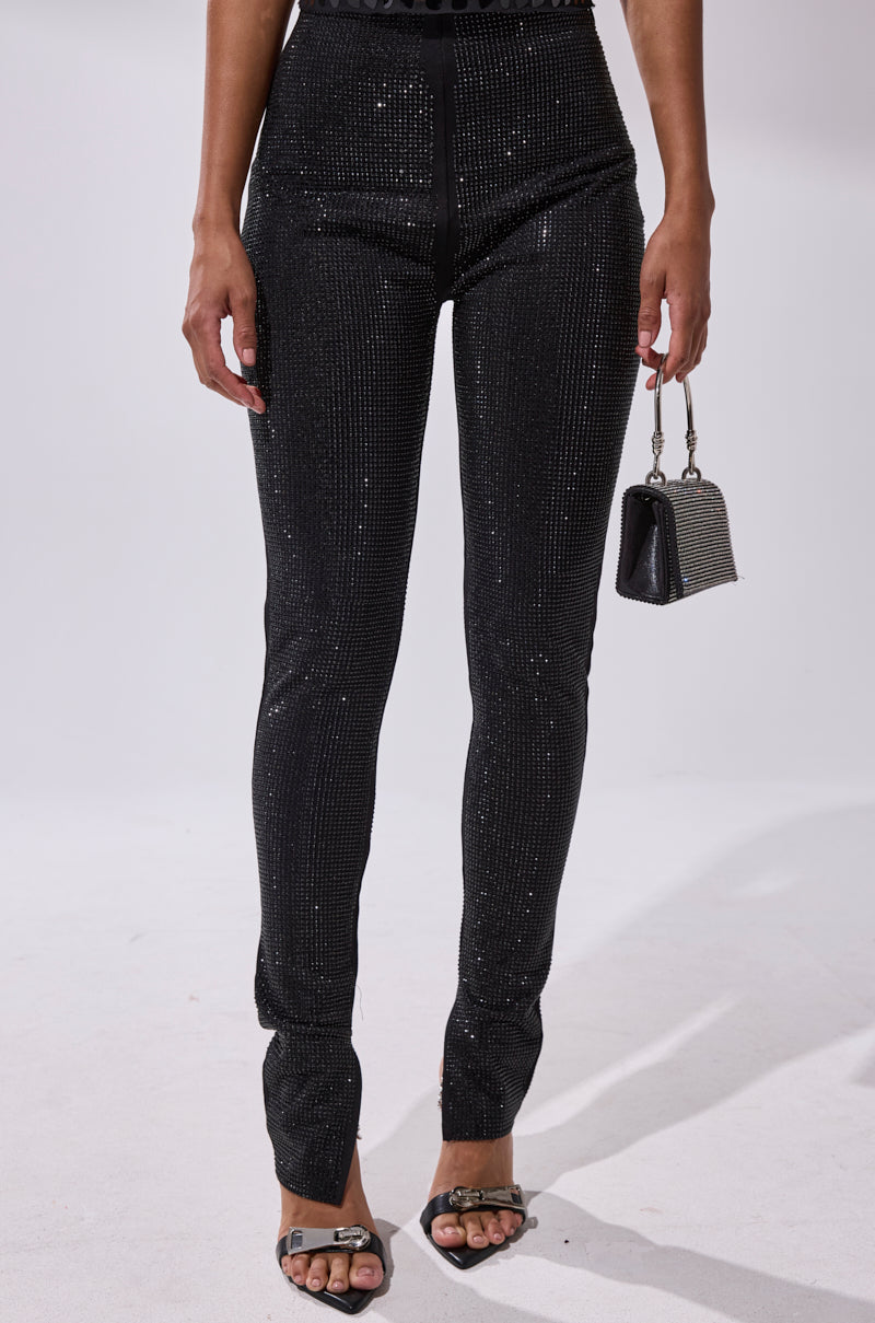 SPARKLE QUEEN RHINESTONE LEGGING