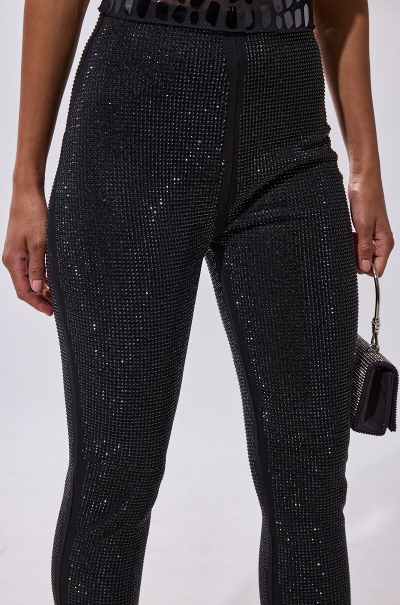SPARKLE QUEEN RHINESTONE LEGGING