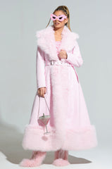 VIVIAN FUR TRIM COAT