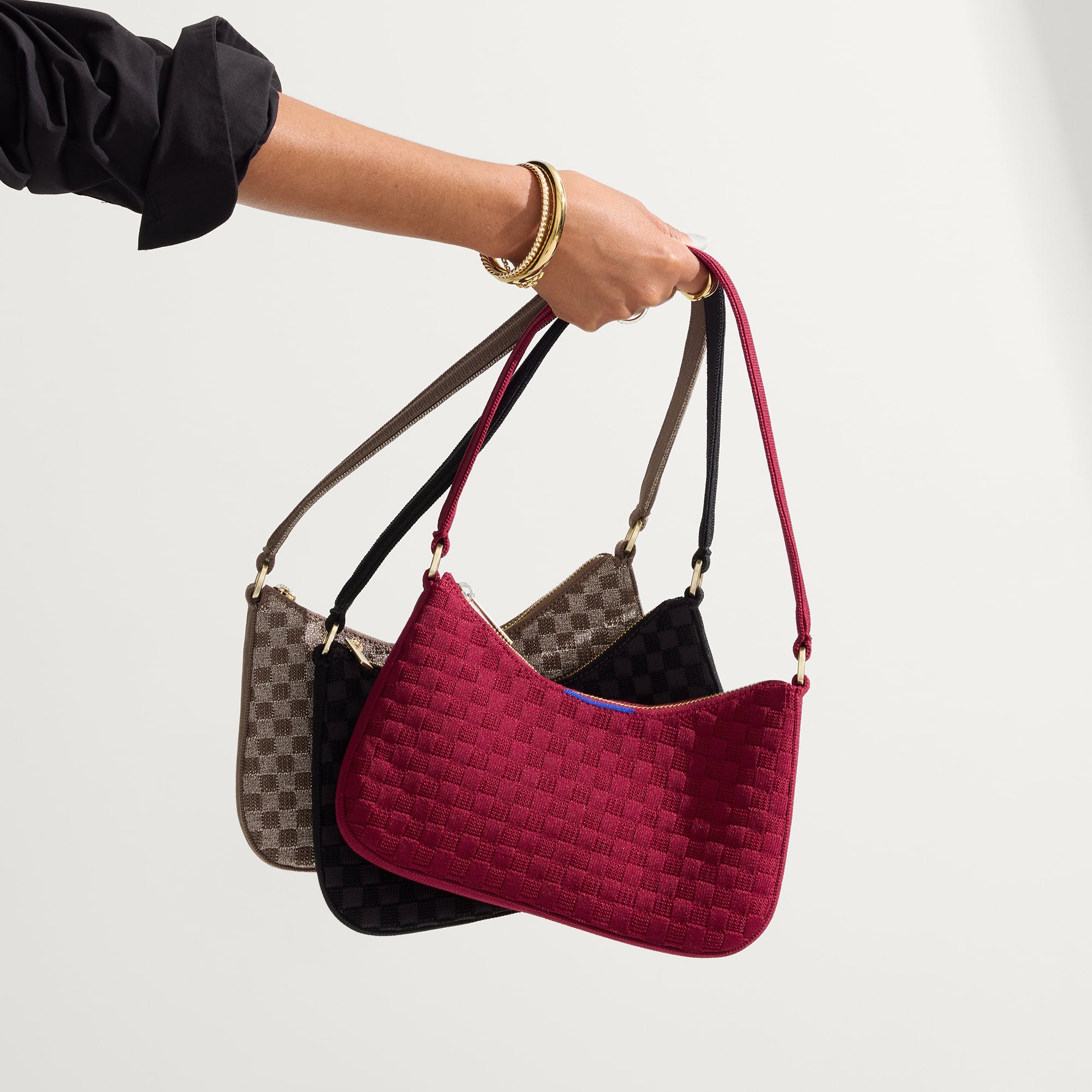 The Mini Shoulder Bag - Cranberry
