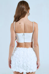 PENELOPE FLORAL CORSET TOP