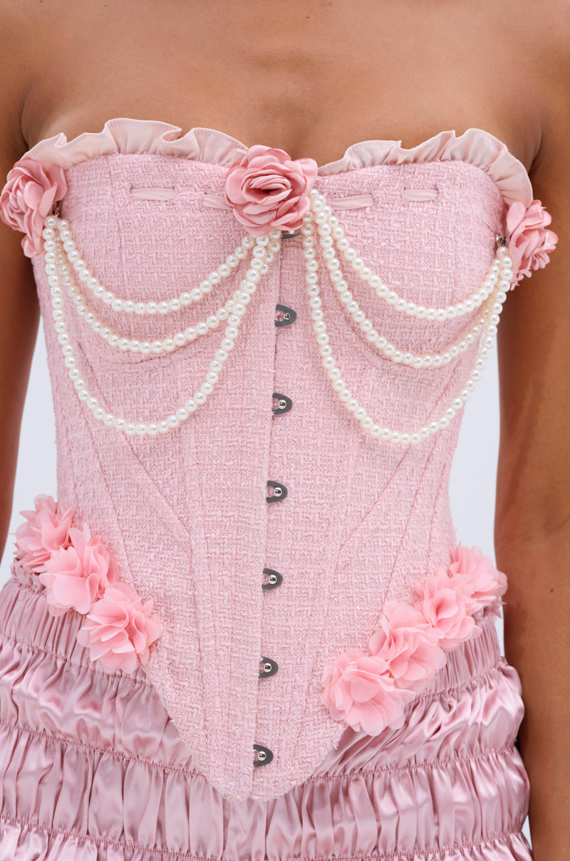 SOMEDAY WELL KNOW CORSET TOP