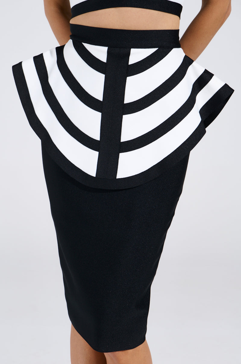 WAITING FOR YOU MIDI SKIRT