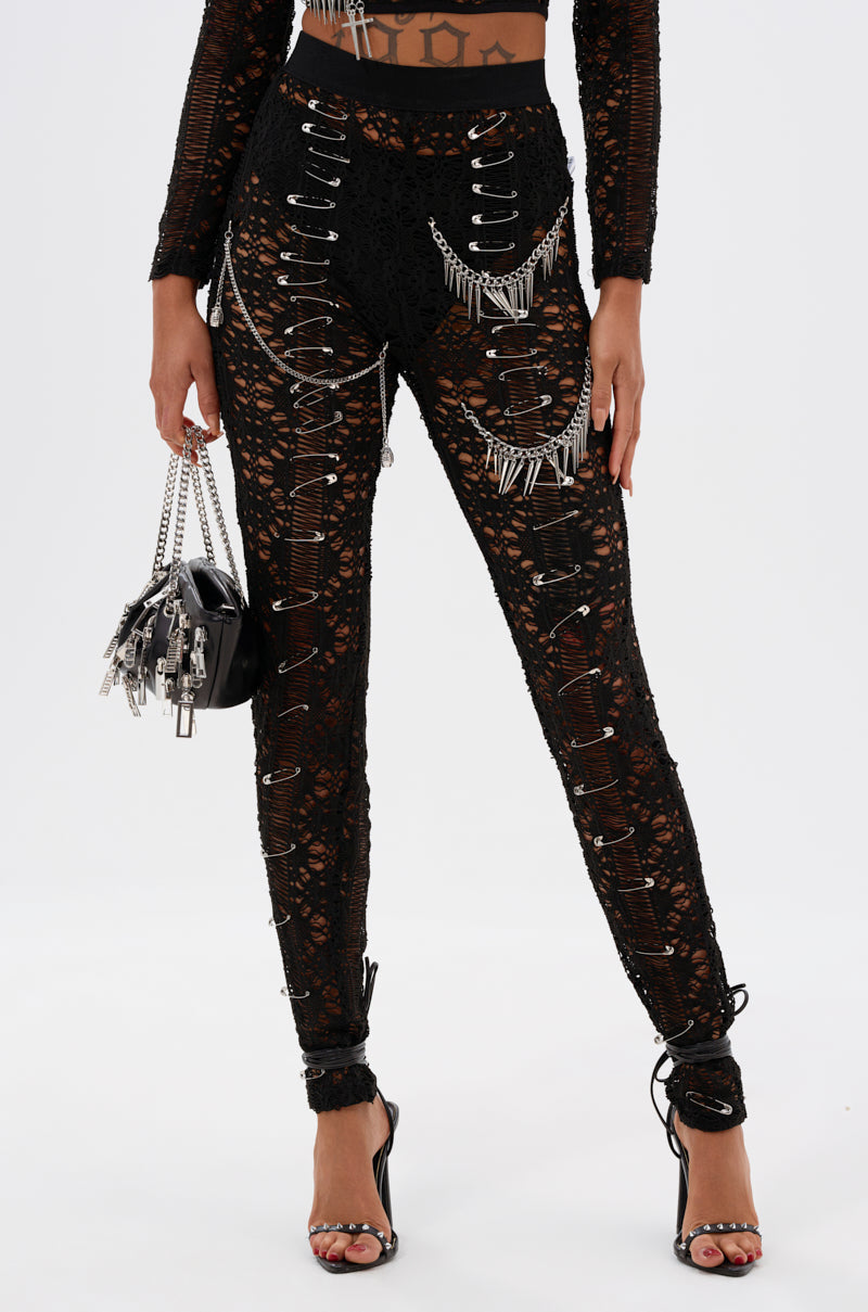 TRY ME LACE LEGGING
