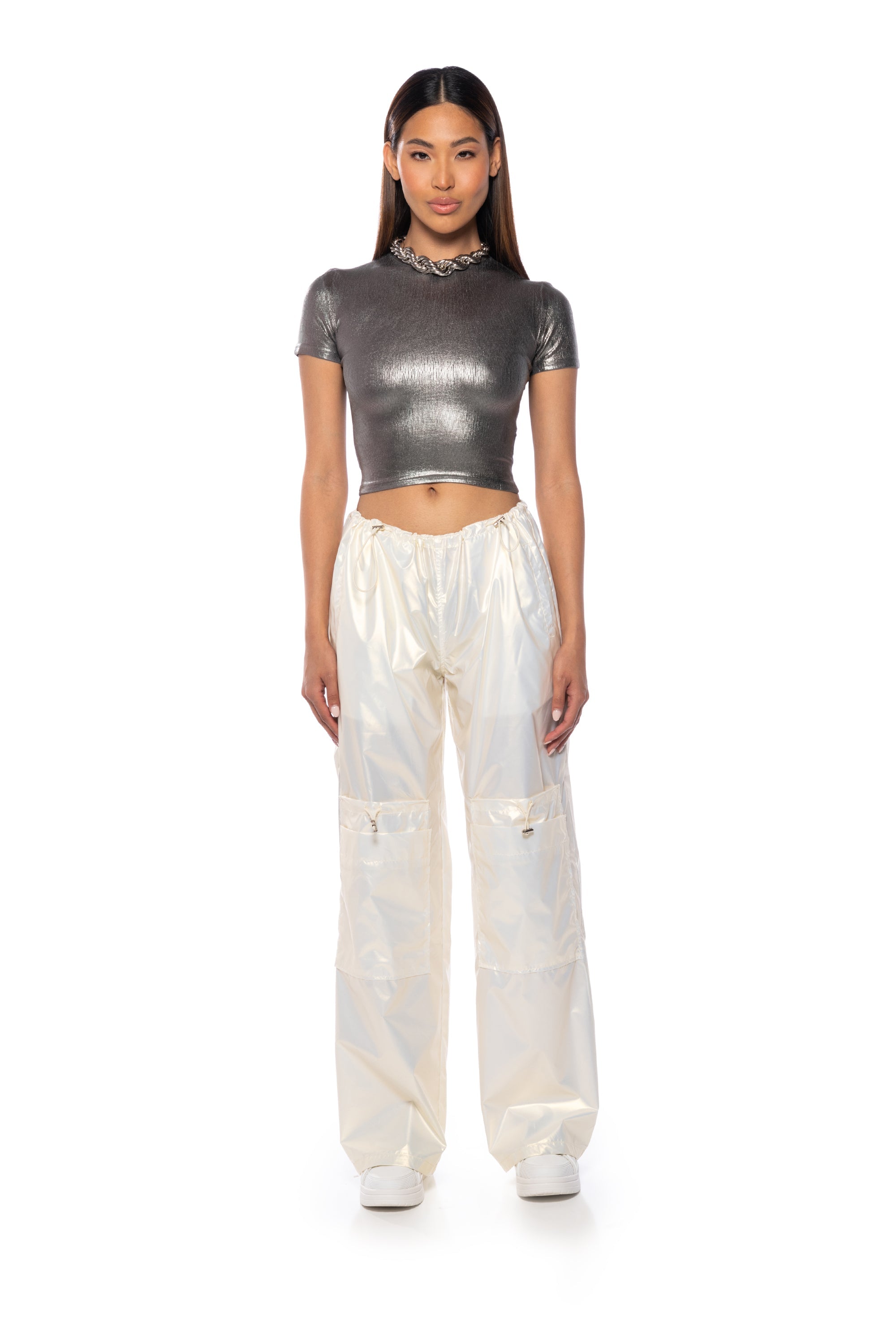 ALWAYS BETTER PEARLIZED PARACHUTE PANT