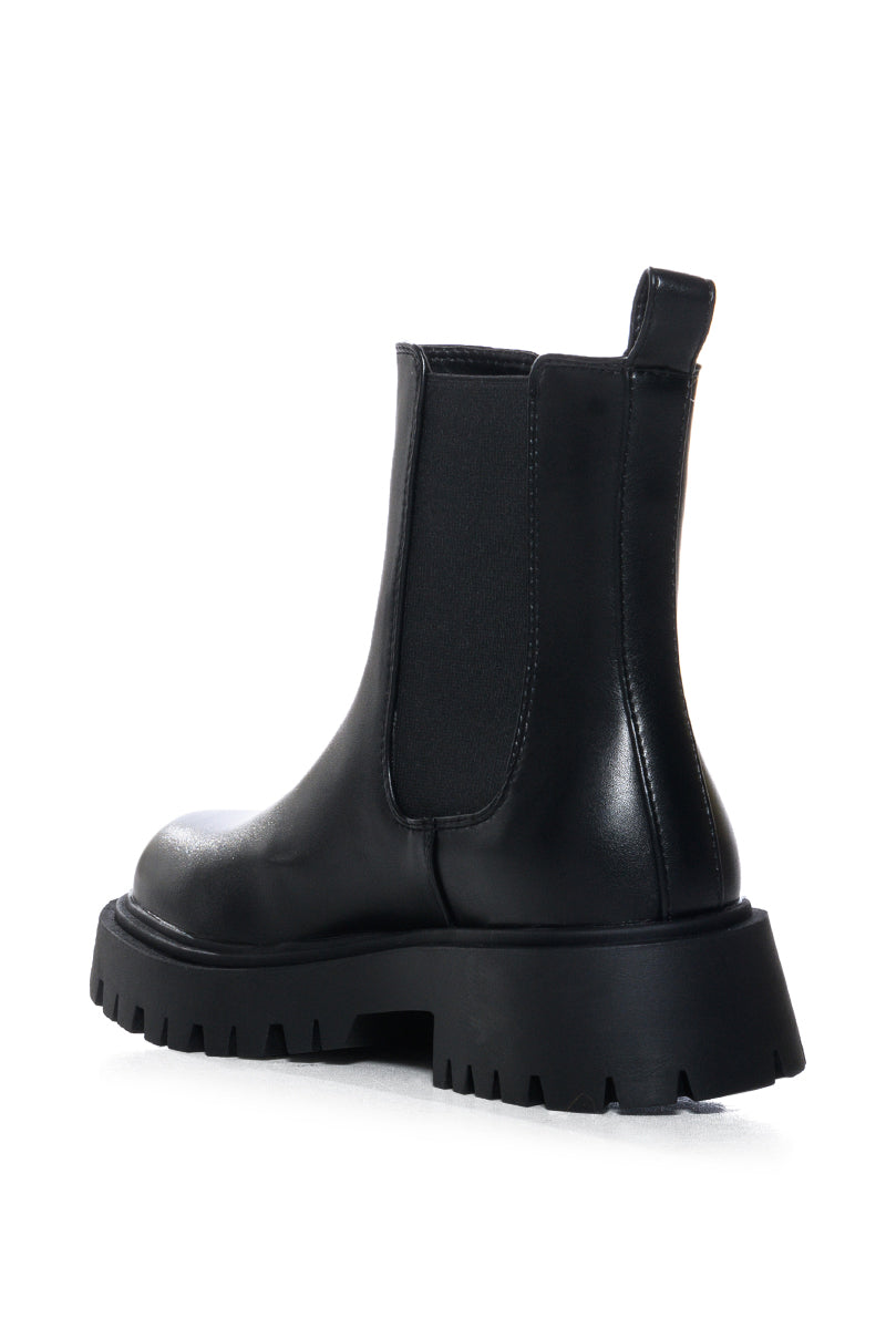 AZALEA WANG BRIDGE BLACK BOOTIE
