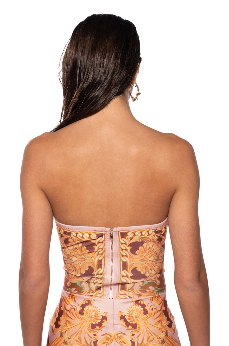 EVOLVE DEEP V CORSET TOP