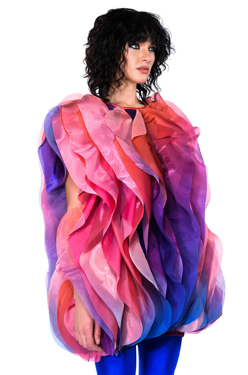 FLOAT LIKE A BUTTERFLY MINI FASHION DRESS