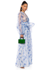 GARDENIA SATIN PALAZZO PANT