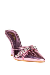 ROMANO PINK METALLIC PUMP