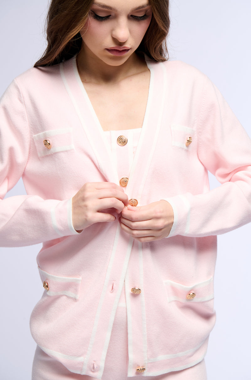 LEIGHTON BUTTON DOWN CARDIGAN