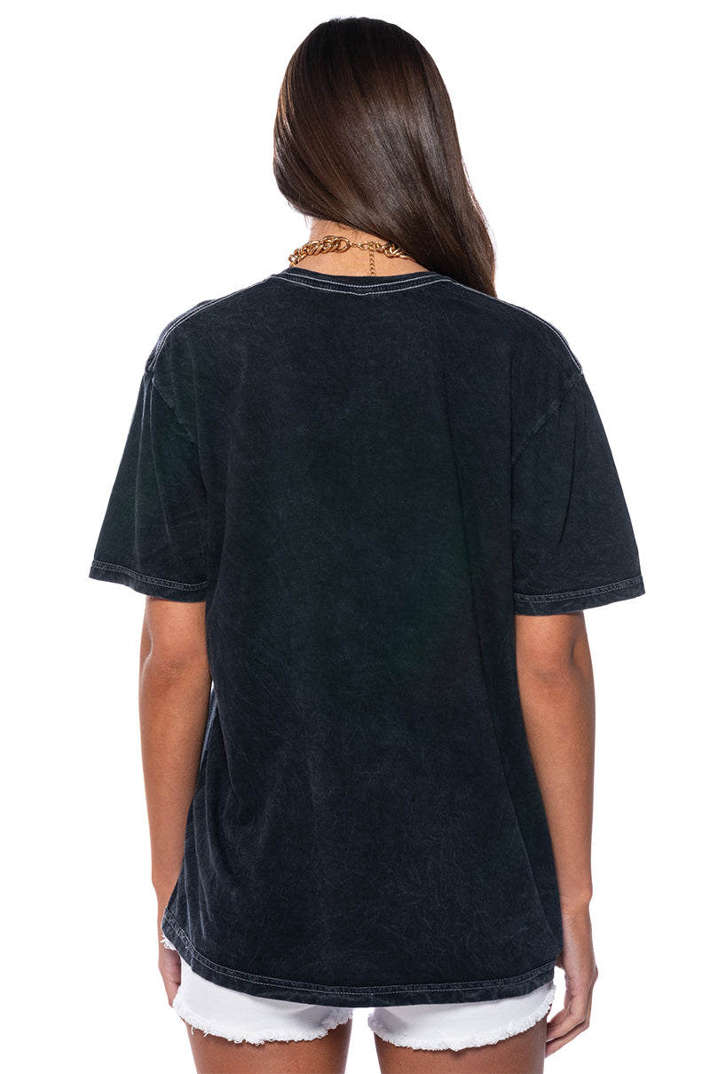 NIRVANA IN UTERO OVERSIZED BAND TEE