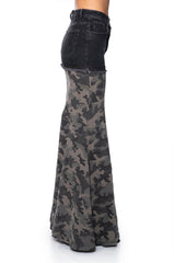 ON THE GO CAMO MAXI SKIRT