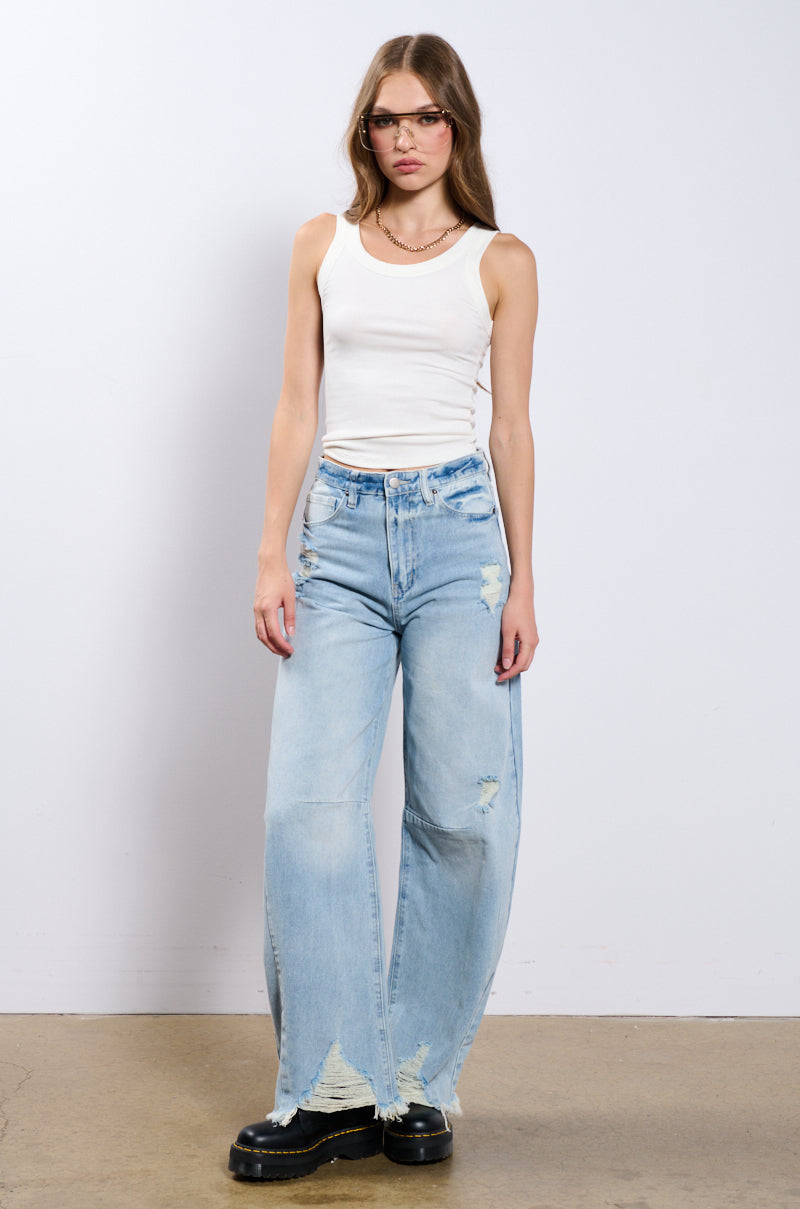 SHE KNEW IT DENIM PANT