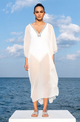 SLAY ALL DAY OVERSIZED COVER UP MAXI DRESS