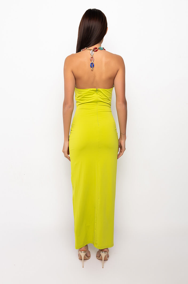 SO HOT HIGH SLIT MAXI DRESS