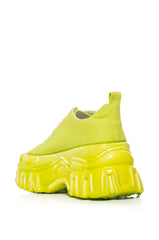 THE BLOG LIME SNEAKER
