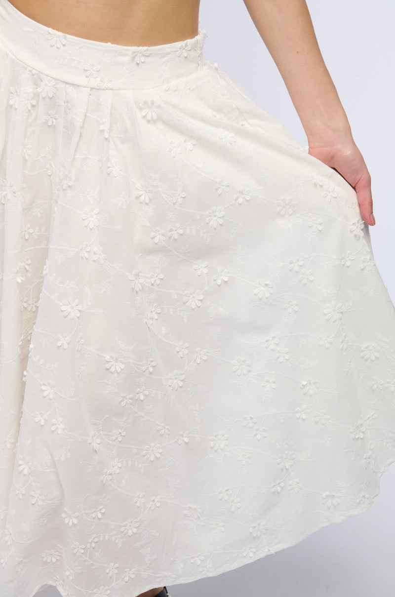 TOO EASY FLOWY MIDI SKIRT