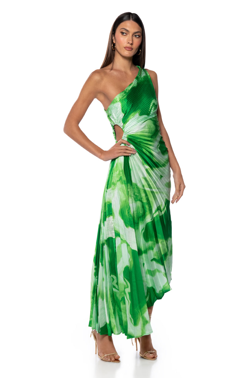 VALERIE ONE SHOULDER DRESS