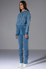 YOU OUGHTA KNOW DENIM JOGGER
