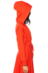 ZUMI BRIGHT CROPPED SWEATSHIRT
